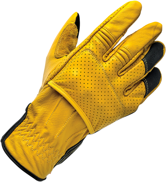 BILTWELL Borrego Gloves - Gold/Black - 2XL 1506-0701-306