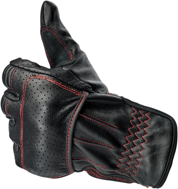 BILTWELL Borrego Gloves - Redline - 2XL 1506-0108-306