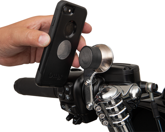 KLOCK WERKS iOmounts* Device Mount - Switch Mount - Chrome KWD-01-0380