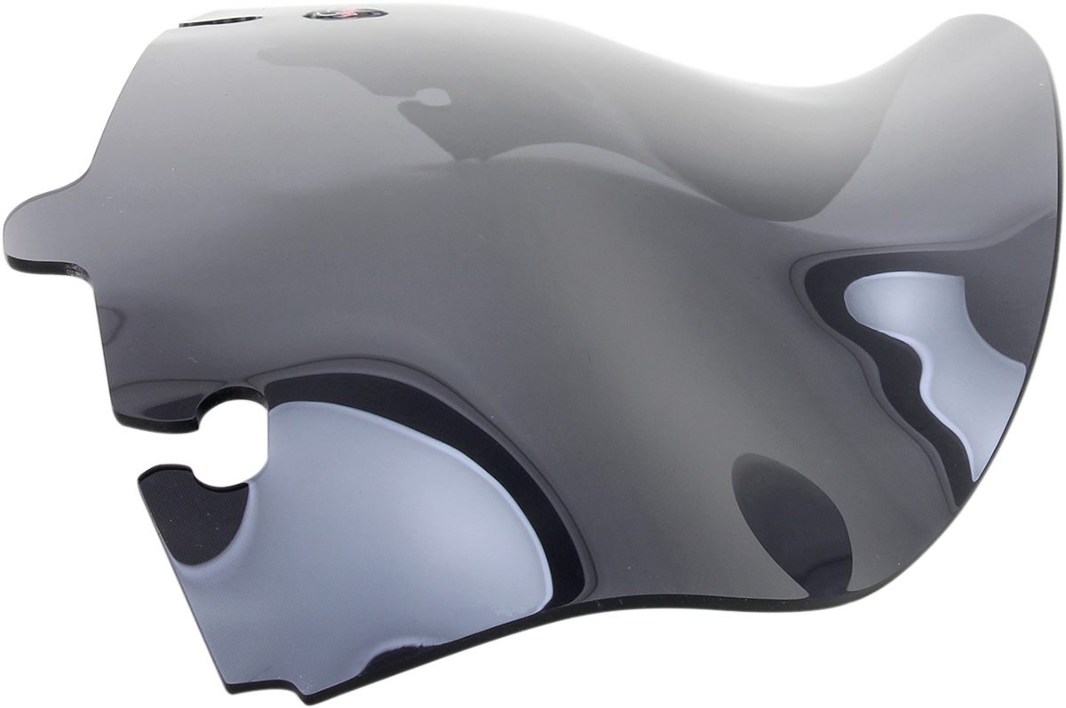 KLOCK WERKS Flare* Windshield - 6-1/2" - Dark Smoke - '14-'23 FLHT KWW-01-0199-2014