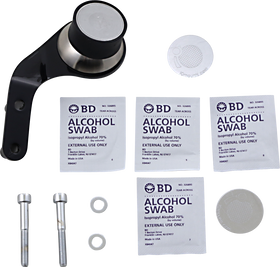 KLOCK WERKS iOmounts* Device Mount - Handlebar Mount - Left - GL1500 - Black KWD-06-0388