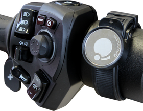 KLOCK WERKS iOmounts* Device Mount - Handlebar Mount - Nomad XL - Black KWD-NOMADXL