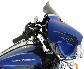 KLOCK WERKS Flare* Windshield - 5" - Dark Smoke - '14-'23 FLH KWW-01-0389