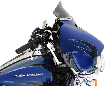 KLOCK WERKS Flare* Windshield - 5" - Dark Smoke - '14-'23 FLH KWW-01-0389