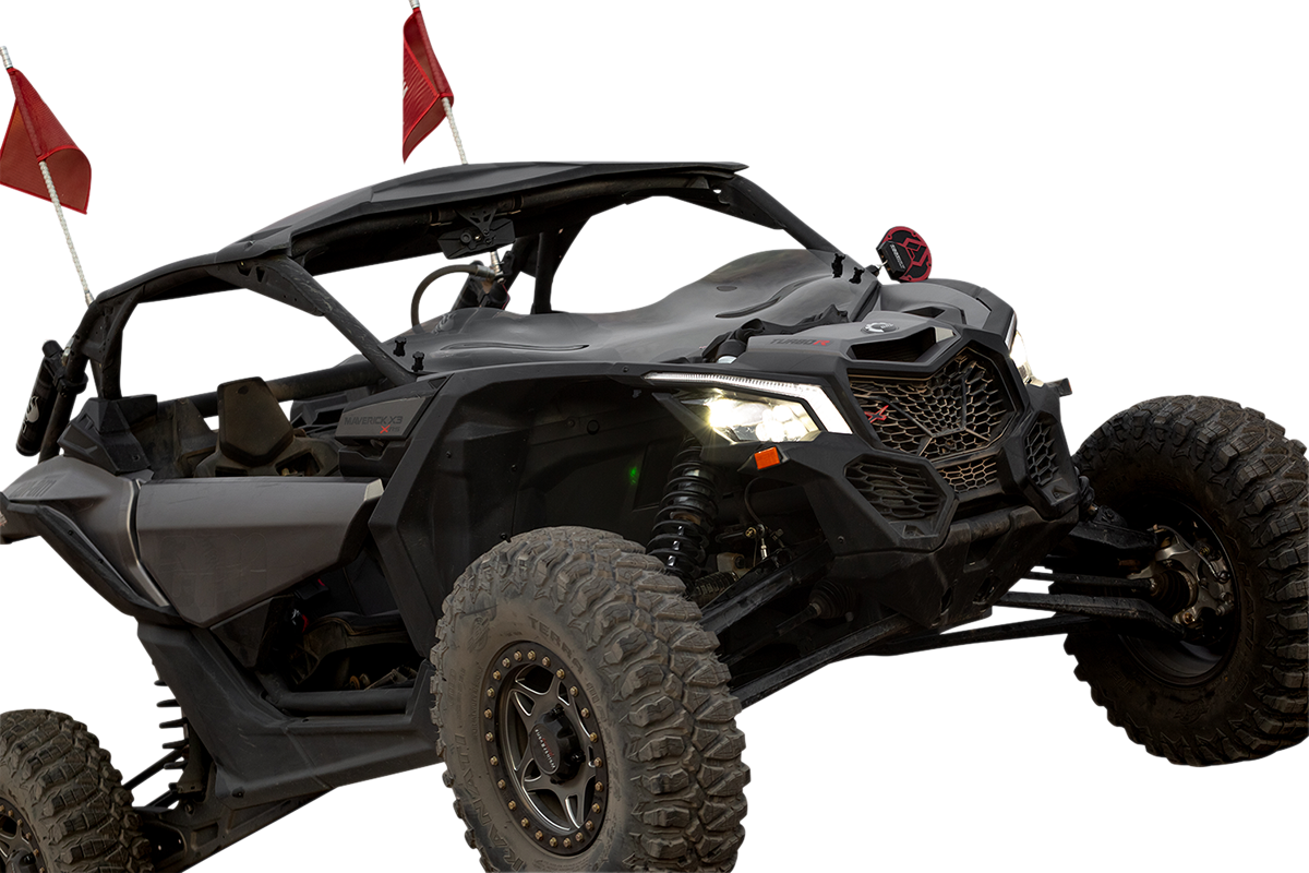KLOCK WERKS Flare* Windshield - 13" - Tint - Can-Am KWW-05-0475