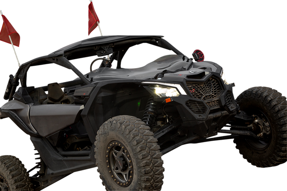 KLOCK WERKS Flare* Windshield - 13" - Tint - Can-Am KWW-05-0475