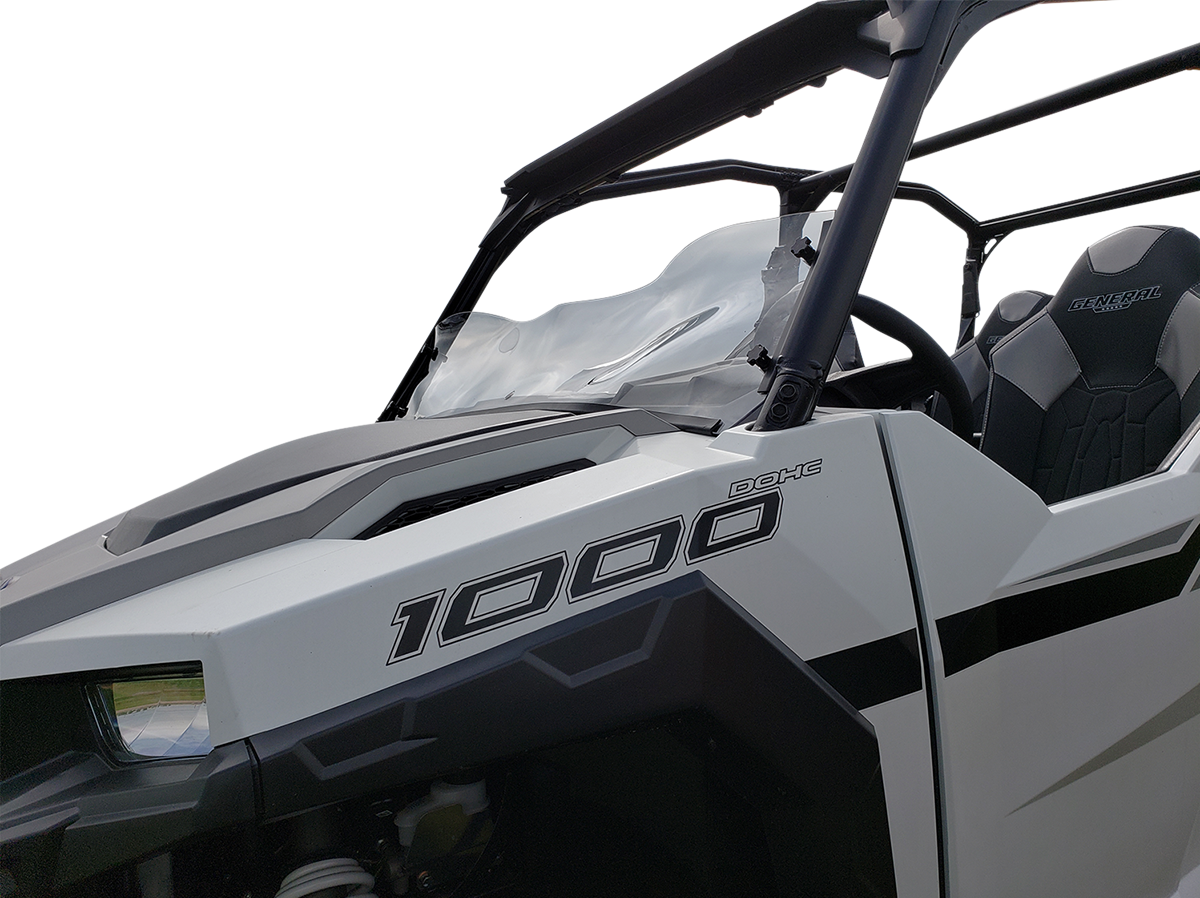 KLOCK WERKS Flare* Windshield - 11" - Clear - General KWW-05-0484