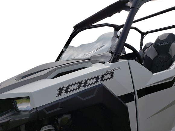 KLOCK WERKS Flare* Windshield - 11" - Clear - General KWW-05-0484