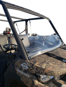 KLOCK WERKS Flare* Windshield - 12-1/2" - Clear - Defender KWW-05-0481