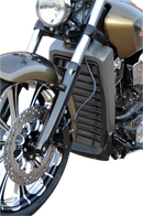 KLOCK WERKS Outrider Radiator Guard - Natural - Indian Scout KWS-04-0321