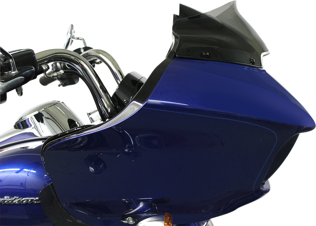 KLOCK WERKS Sport Flare* Windshield - 6" - Dark Smoke - FLTR KWW-01-0402