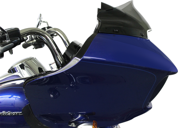 KLOCK WERKS Sport Flare* Windshield - 6" - Dark Smoke - FLTR KWW-01-0402