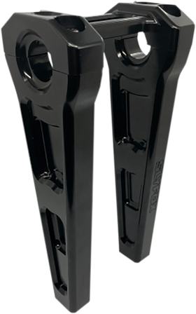 SLYFOX Handlebar Riser Kit - Straight - 1" Clamping - 8" Rise - Black TM-SLY6