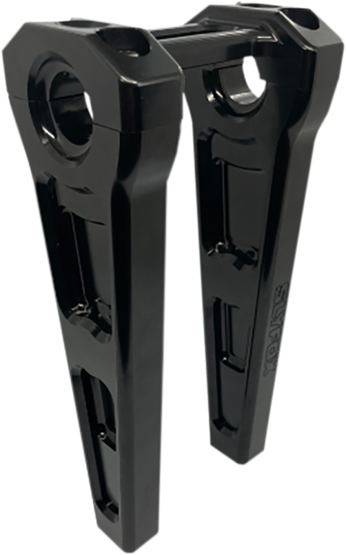 SLYFOX Handlebar Riser Kit - Straight - 1" Clamping - 8" Rise - Black TM-SLY6