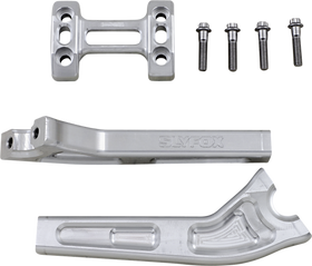 SLYFOX Handlebar Riser Kit - Pullback - 1" Clamping - 8" Rise - Raw TM-SLY11