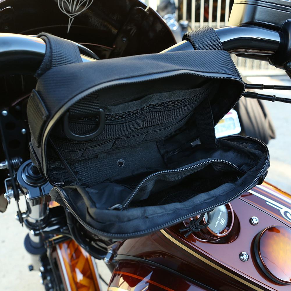 SDC Bar Bag | San Diego Customs Handlebar Bag | SPEED-KINGS CYCLE