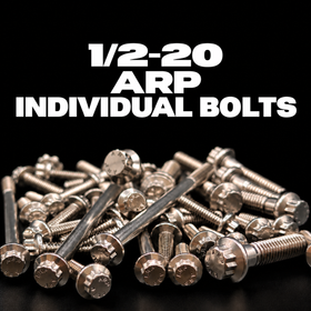 BAMCO 1/2-20 ARP Individual Bolts, ARP stainless steel 12 point bolts sold individually