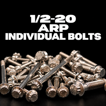 BAMCO 1/2-20 ARP Individual Bolts, ARP stainless steel 12 point bolts sold individually