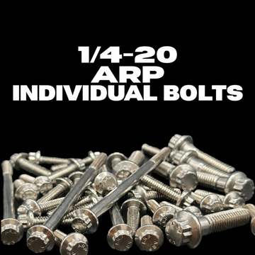 BAMCO 1/4-20 ARP Bolts, ARP stainless steel 12 point bolts sold individually