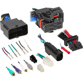 SADDLE TRAP - AMPLIFIER HARNESS - '14 + TOURING