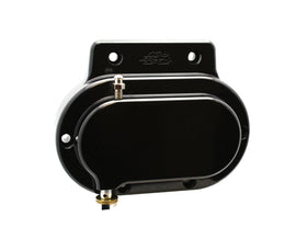 202240B smooth black billet hydraulic clutch actuator for Harley‑Davidson Big Twin 5‑speed (1987–2006)