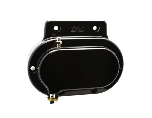 202240B smooth black billet hydraulic clutch actuator for Harley‑Davidson Big Twin 5‑speed (1987–2006)