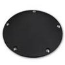 #203850B Derby Cover,Millennium, Black, TC88, 99-2012