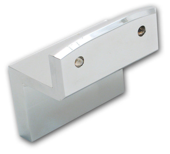 CNC machined chrome billet aluminum coil mount bracket for Harley-Davidson EVO motors 1984-1999