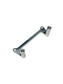 Replacement headlight bracket for MXV1 39mm triple tree, raw aluminum finish