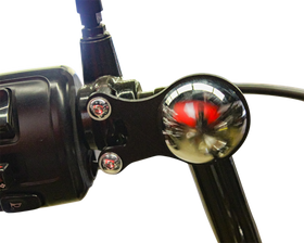 KLOCK WERKS iOmount* for Indian - Ambidextrous Mount - Black - Scout KWD-04-0607-B