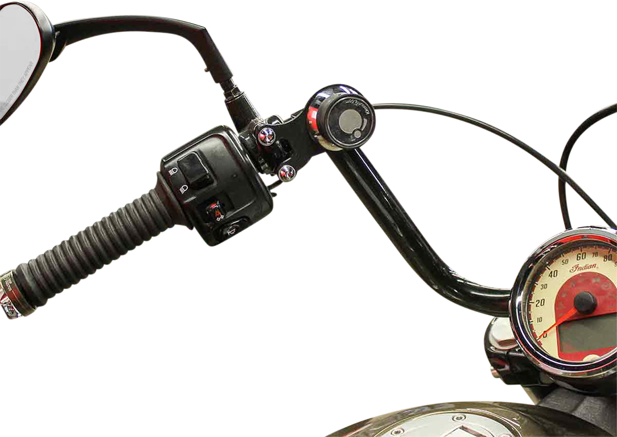KLOCK WERKS iOmount* for Indian - Ambidextrous Mount - Black - Scout KWD-04-0607-B