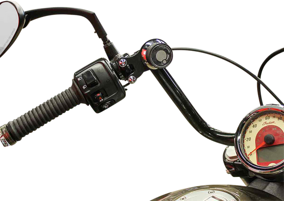 KLOCK WERKS iOmount* for Indian - Ambidextrous Mount - Black - Scout KWD-04-0607-B