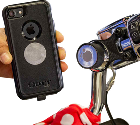 KLOCK WERKS iOmounts* Device Mount - Handlebar Mount - Black KWD-01-0605-B