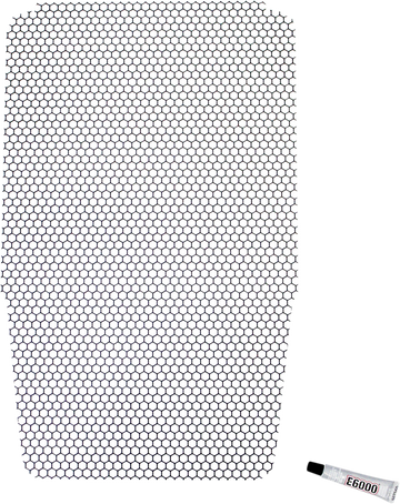 KLOCK WERKS Outrider Radiator Guard - Black - Indian Scout KWS-04-0321-B