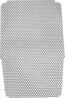 KLOCK WERKS Outrider Radiator Guard - Black - Indian Scout KWS-04-0321-B