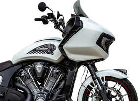 KLOCK WERKS Flare* Windshield - Tinted - 11" - Challenger KWW-04-0584-T