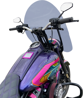 KLOCK WERKS Billboard Windshield - 17-1/2" - Dark Smoke KWW-02-0602