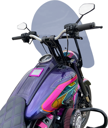 KLOCK WERKS Billboard Windshield - 17-1/2" - Dark Smoke KWW-02-0602