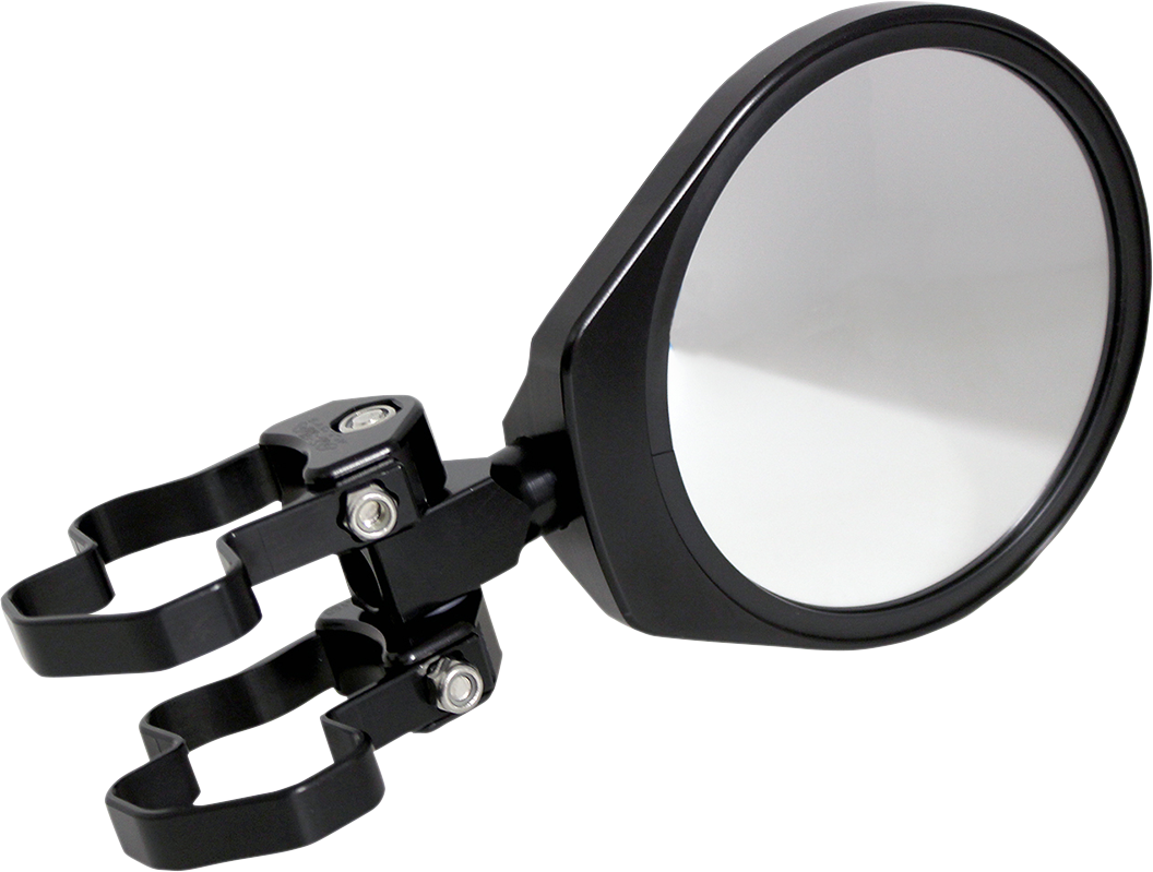 KLOCK WERKS Mirror - Extension - Side View - Round - Black - Right - Kit KWS-05-0612