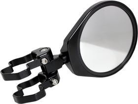 KLOCK WERKS Mirror - Extension - Side View - Round - Black - Right - Kit KWS-05-0612