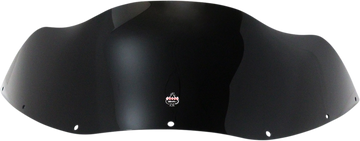KLOCK WERKS Flare* Sport Windshield - 9" - Black - FXRT KWW-02-0604