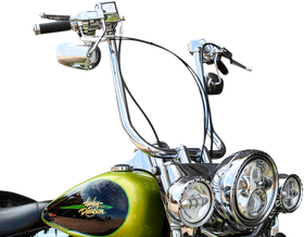 KLOCK WERKS Klip Hanger Handlebar - 19" - Chrome KWH-02-0590-C