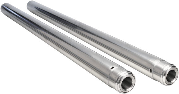 CUSTOM CYCLE ENGINEERING Fork Tubes - 43 mm - Standard Length - Ultra Chrome - Inverted 719070