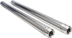 CUSTOM CYCLE ENGINEERING Fork Tubes - 43 mm - +4" Length - Ultra Chrome - Inverted 710111