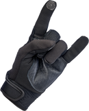 BILTWELL Baja Gloves - Black Out - 2XL 1508-0101-306