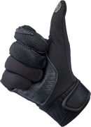 BILTWELL Baja Gloves - Black Out - 2XL 1508-0101-306