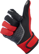 BILTWELL Baja Gloves - Red - 2XL 1508-0801-306