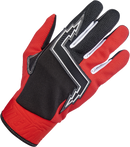 BILTWELL Baja Gloves - Red - 2XL 1508-0801-306