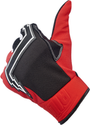 BILTWELL Baja Gloves - Red - 2XL 1508-0801-306