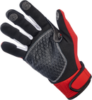 BILTWELL Baja Gloves - Red - 2XL 1508-0801-306